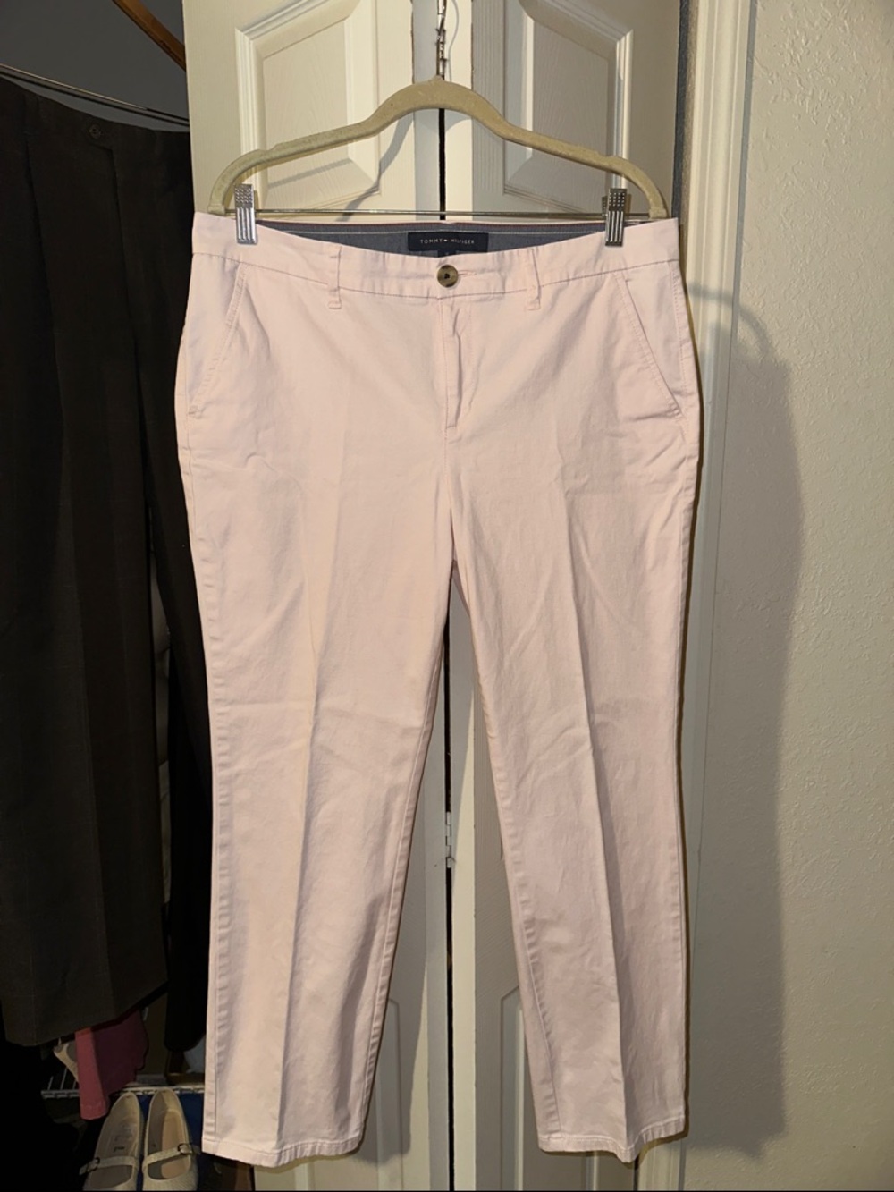 Tommy Hilfiger Pale Pink Women's Chino Pants